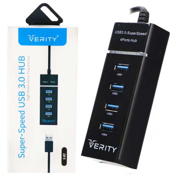 هاب 4 پورت وریتی VERITY H 402 - تصویر 3