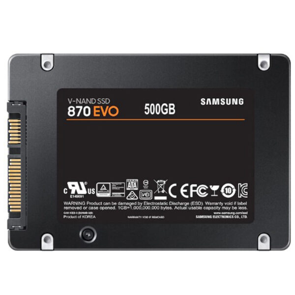 حافظه SSD سامسونگ Samsung 870 EVO 500GB - تصویر 4